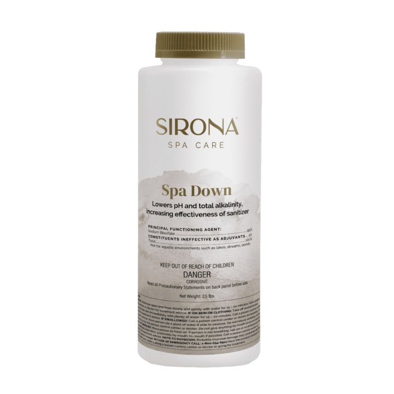 Sirona Simply spa down for cold plunge water