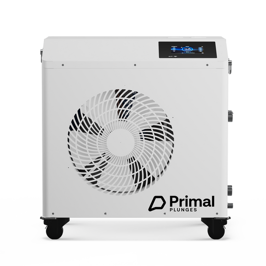 Pro and Elite Cold Plunge chiller from primal Plunges