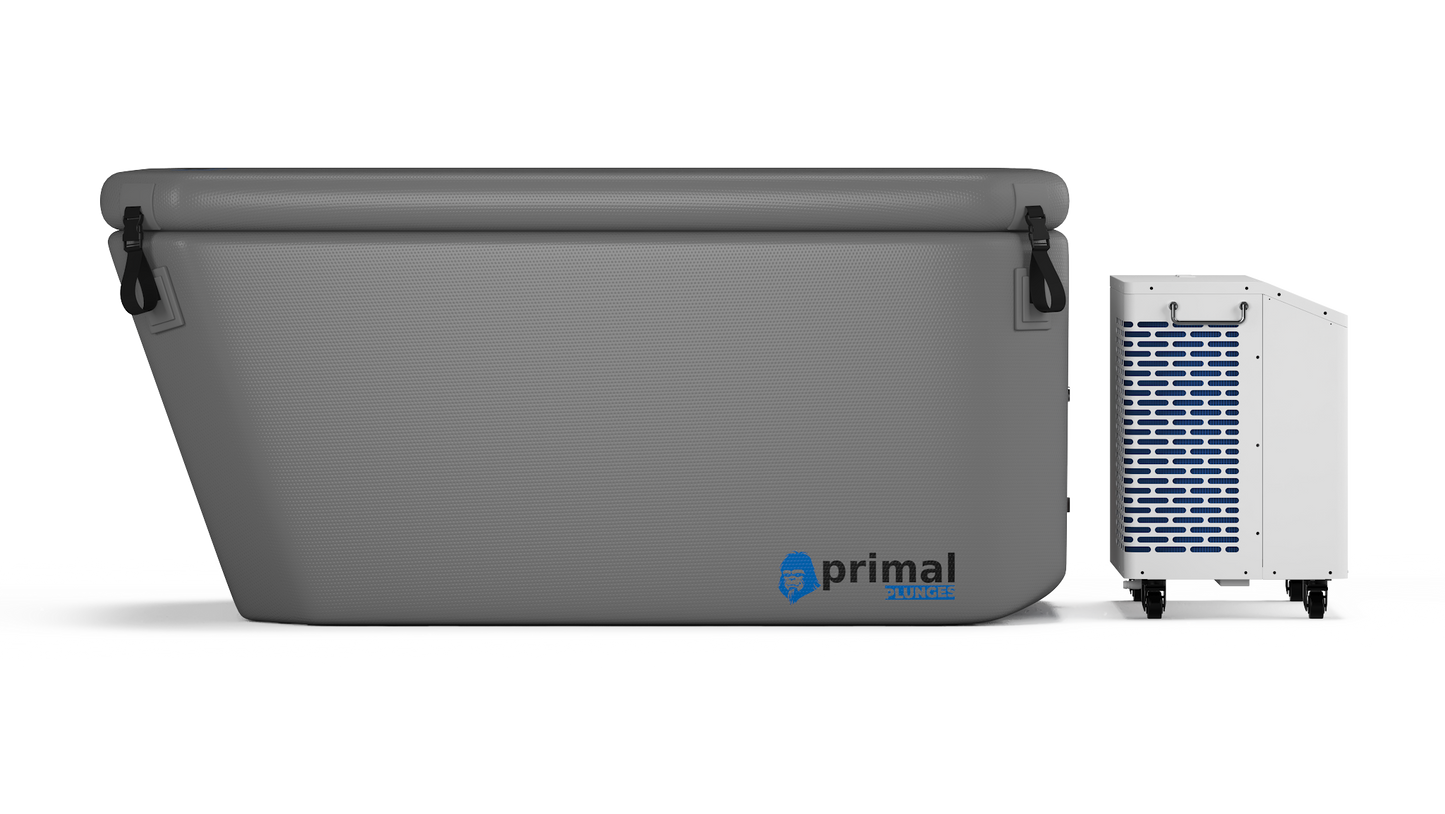 Tunda inflatable cold plunge package from Primal Plunges