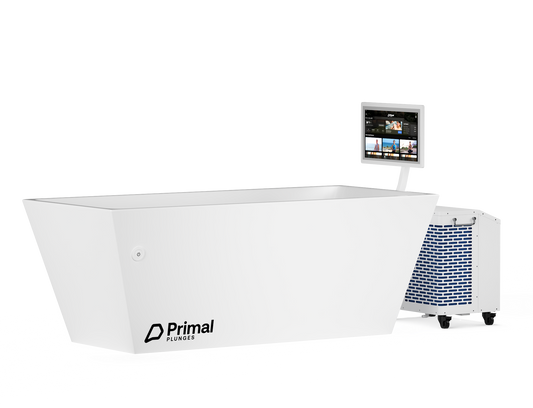 Blizzard cold plunge package from Primal Plunges