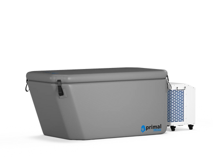 Tunda inflatable cold plunge package from Primal Plunges