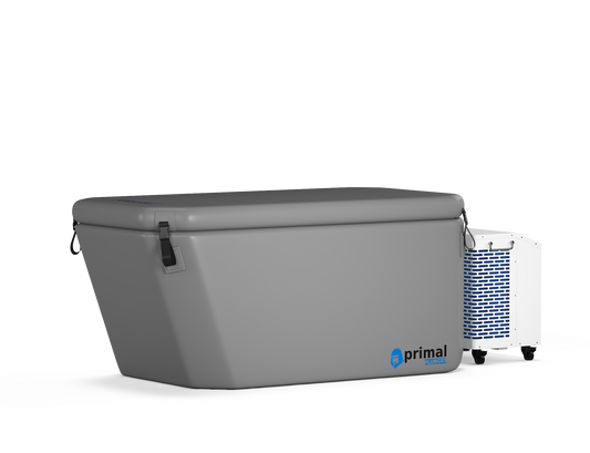 Tunda inflatable cold plunge package from Primal Plunges