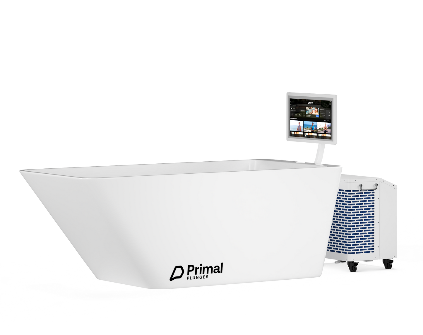 Whiteout cold plunge package from Primal Plunges