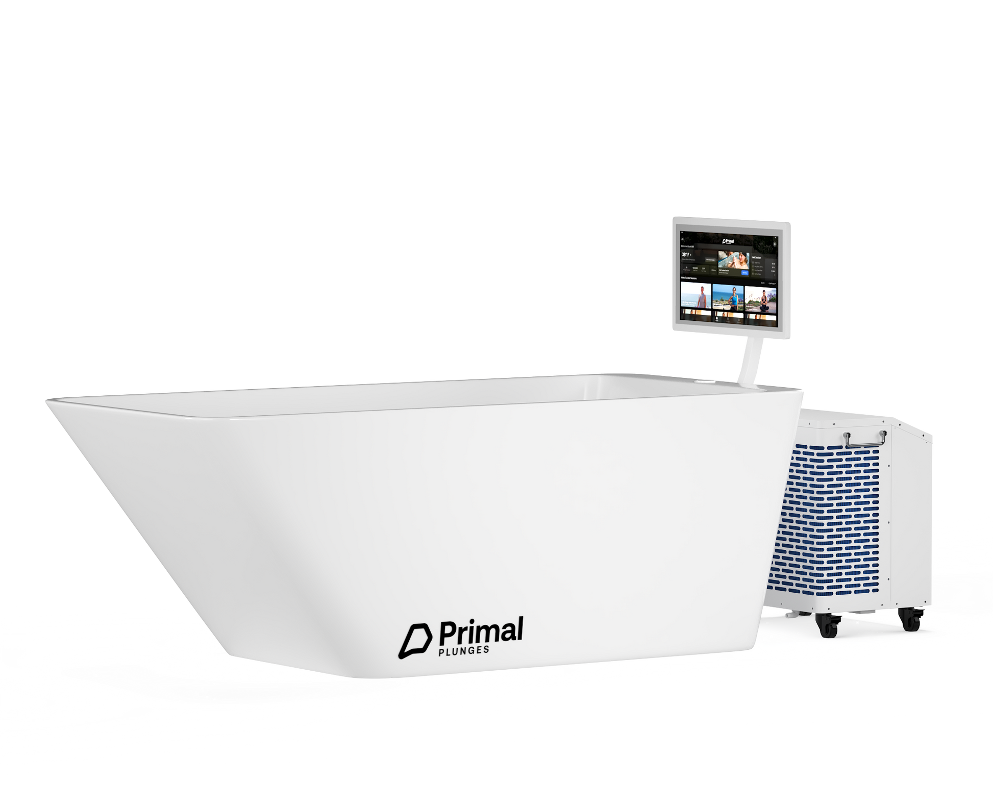 Whiteout cold plunge package from Primal Plunges