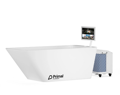 Whiteout cold plunge package from Primal Plunges