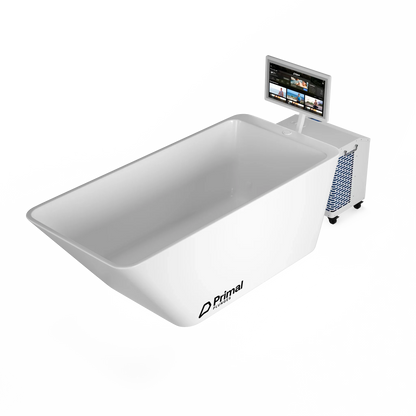 Whiteout cold plunge package from Primal Plunges