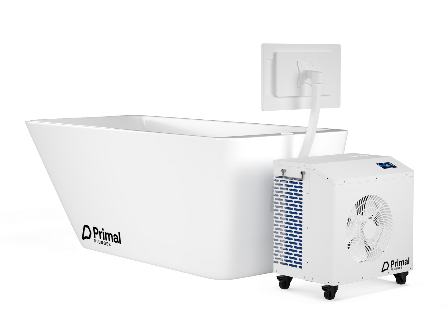 Whiteout cold plunge package from Primal Plunges