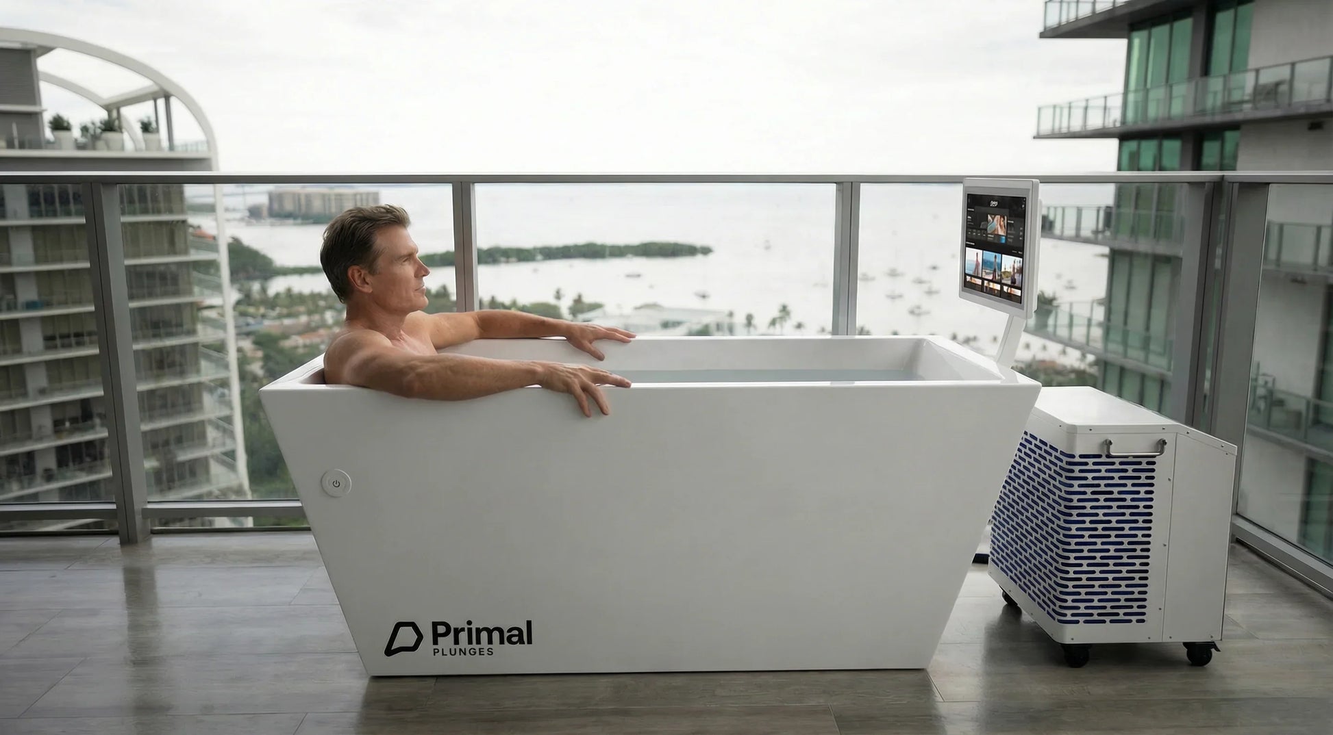 outdoor relaxation cold plunges tub