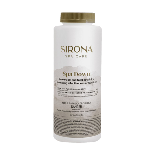 Sirona Simply spa down for cold plunge water