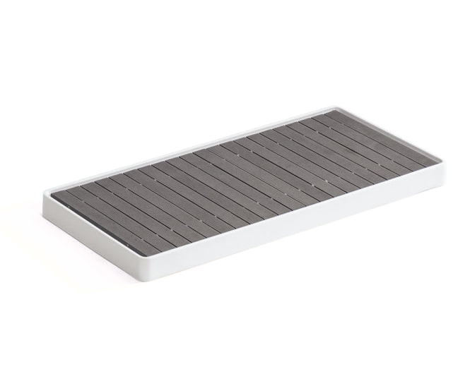 Cold plunge drip basin for Primal Plunges cold plunges